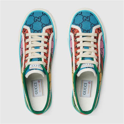 scarpe donna blu gucci